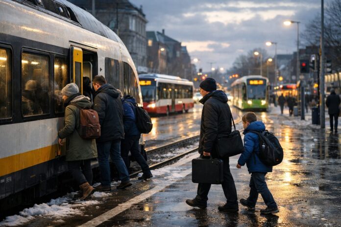 Bahn nach dem Winter- und Schnee-Chaos