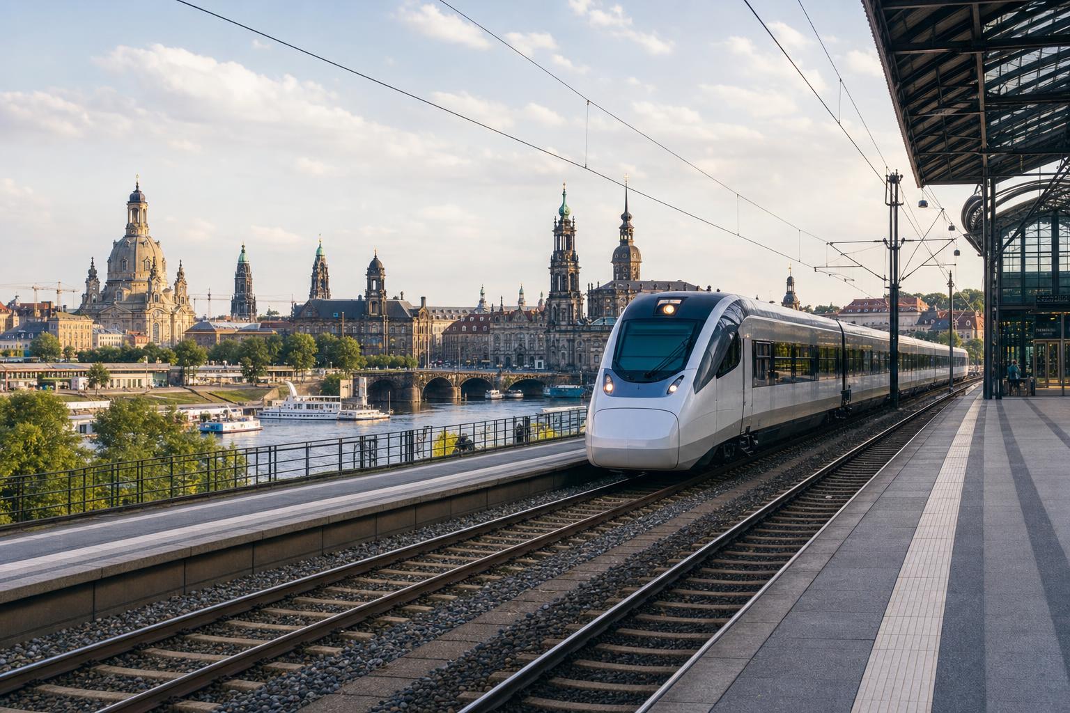 Bahnreise von Hamburg nach Dresden
