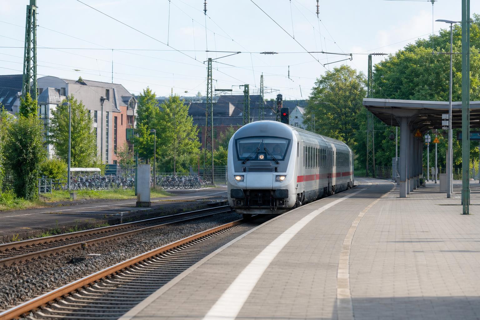 Bahnreise von Frankfurt nach Gießen
