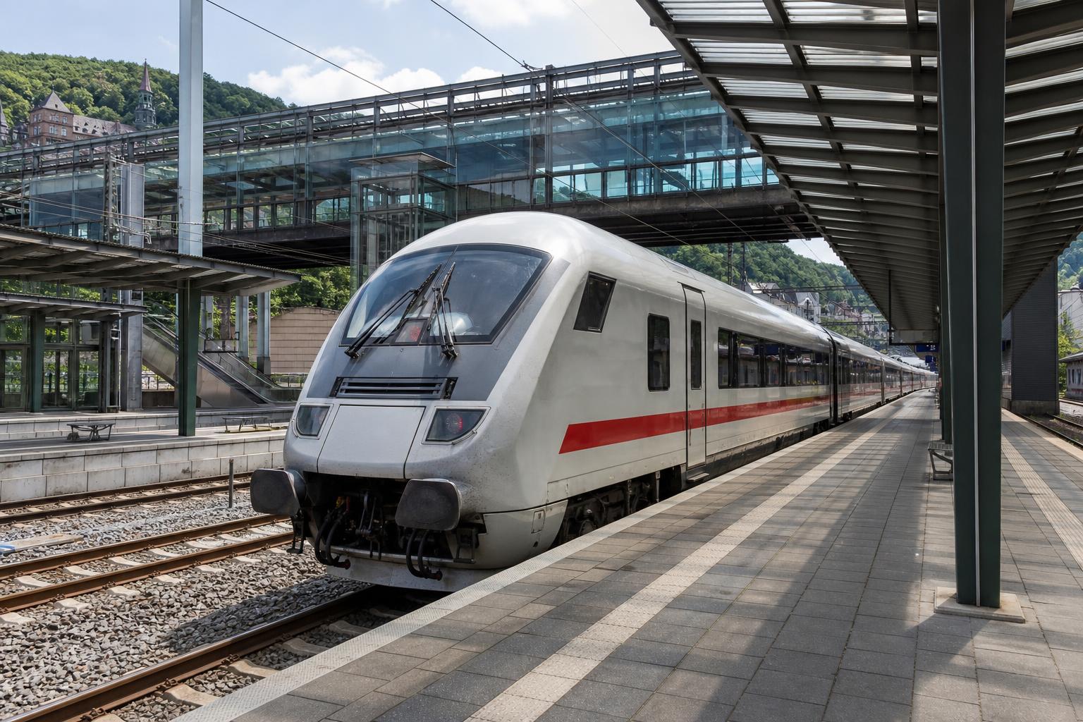 Bahnreise von München nach Kassel