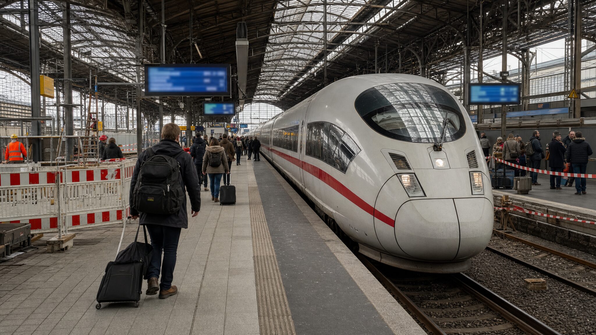 Bahnreise von Frankfurt nach Hannover