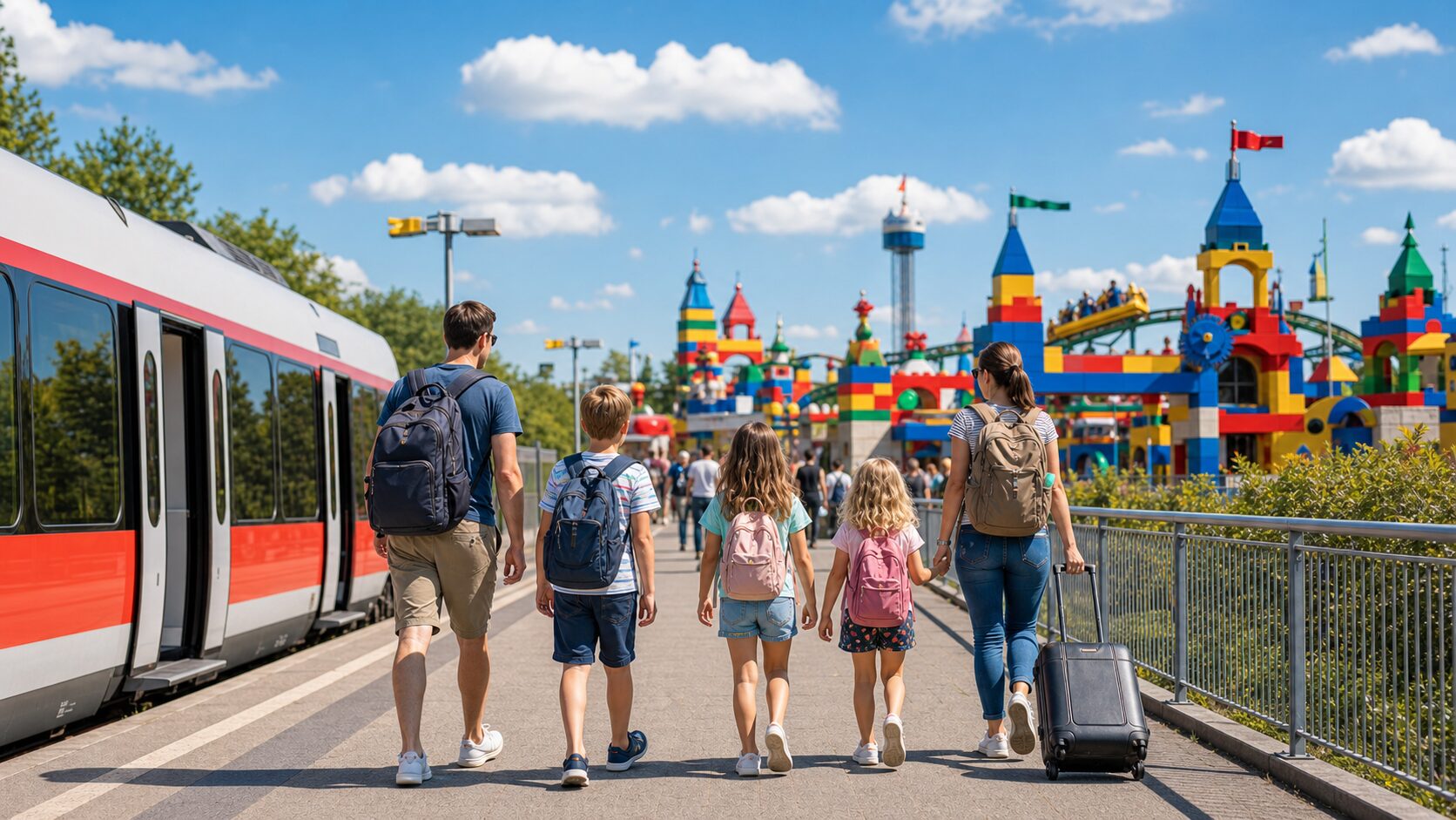 LEGOLAND Deutschland mit der Bahn erreichen